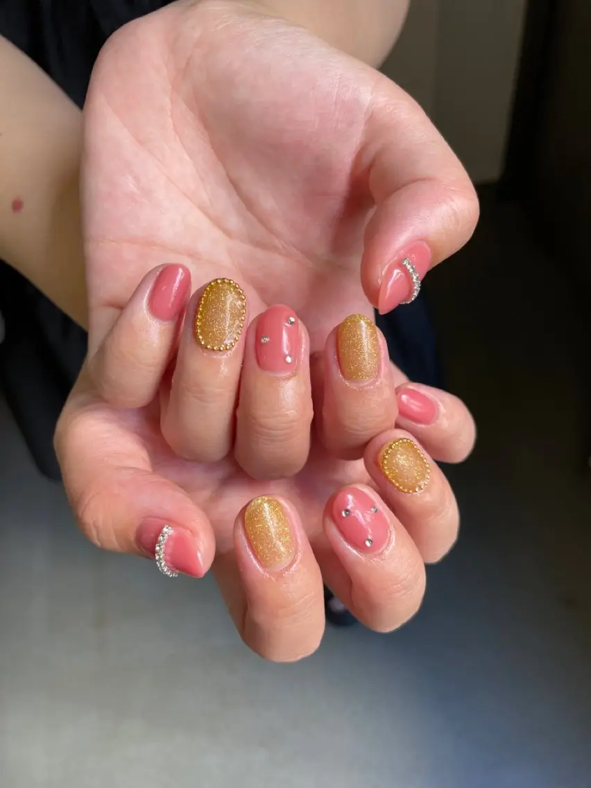 ネイル ハンドネイル ハンドケア 🍑 momo_nailのネイルデザイン