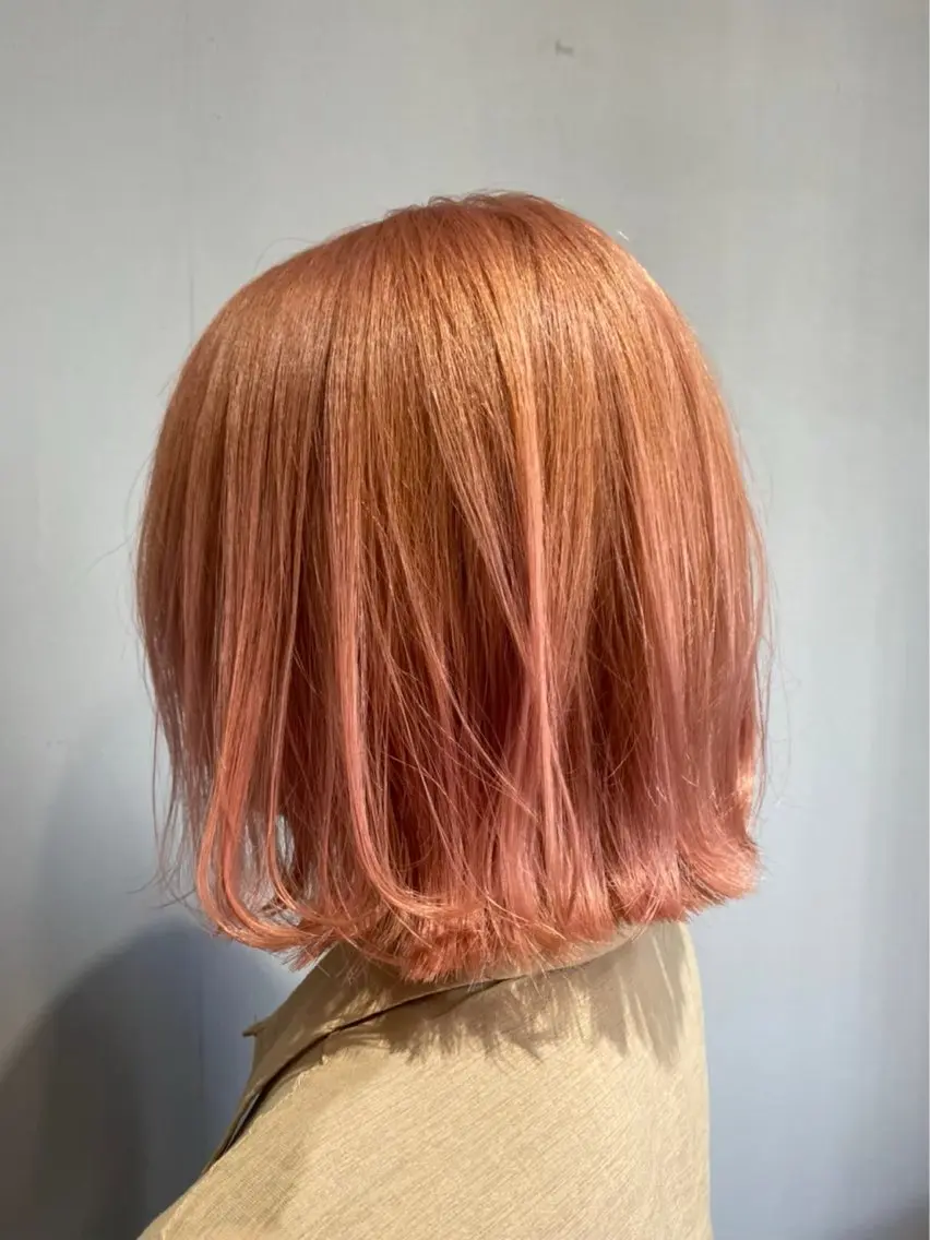 カラー ヘアカラー 増渕 愛栞のヘアスタイル