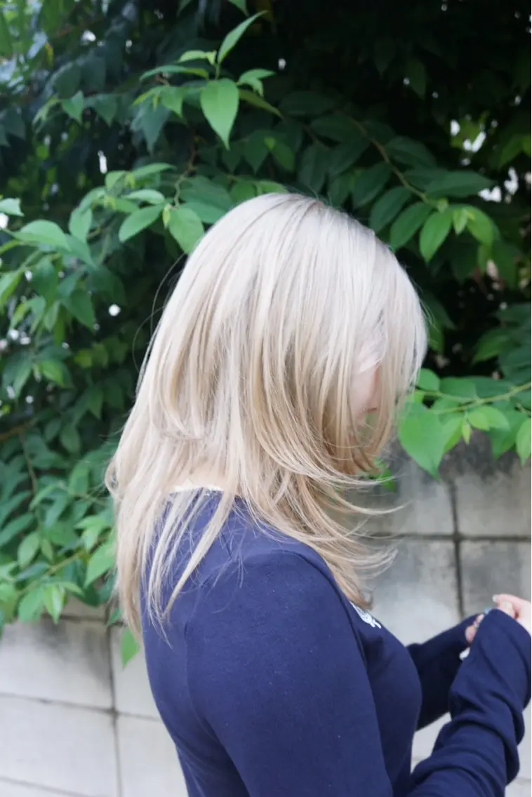 ミディアム ヘアカラー 愛心manami HOPEのヘアスタイル