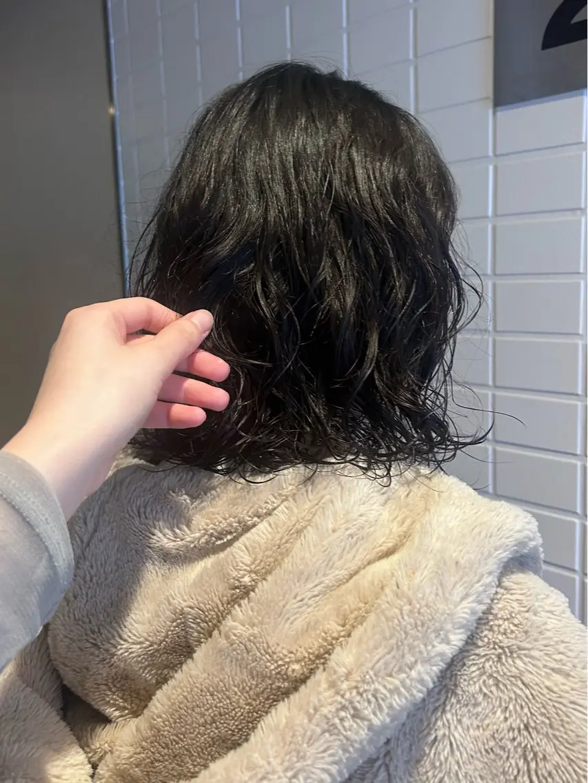 パーマ Miku / カットモデル伏見 栄のヘアスタイル