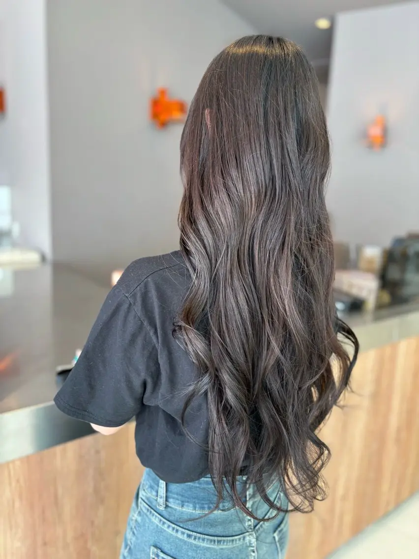 ロング カラー ヘアカラー 池田 悠人のヘアスタイル
