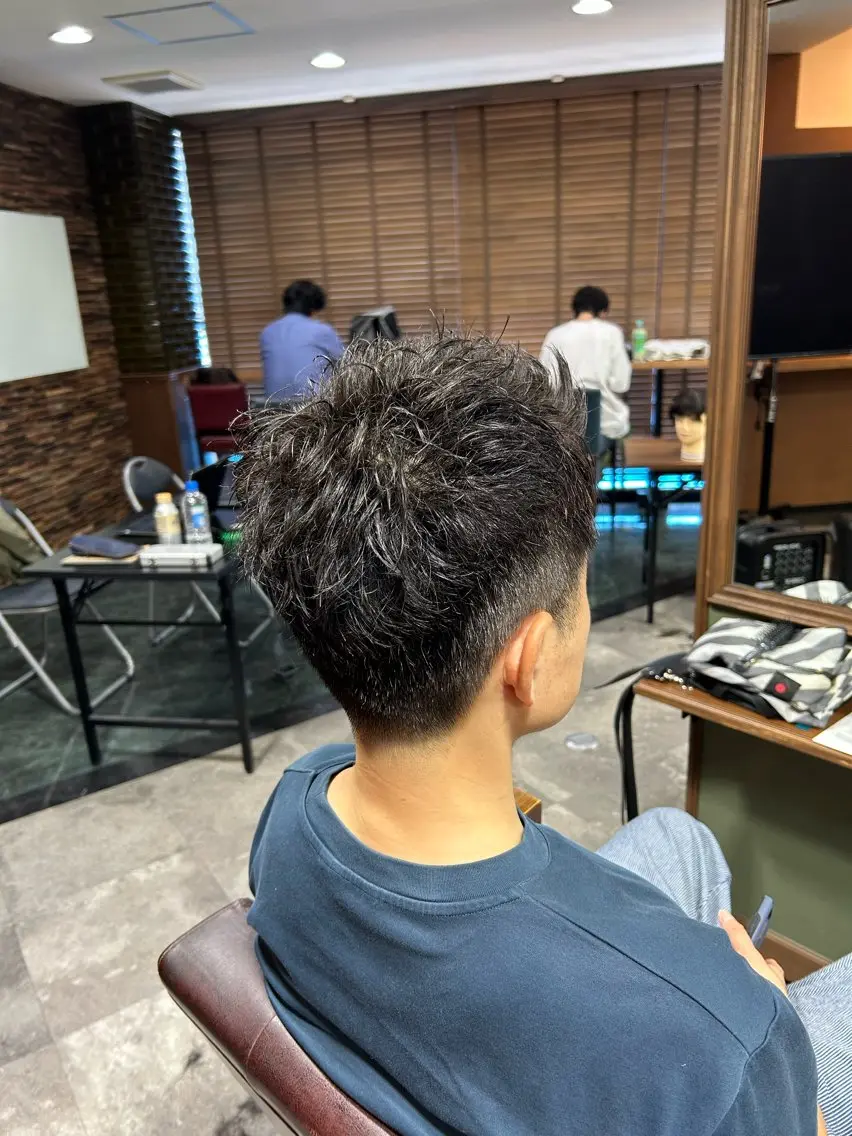 ショート メンズ 衛藤 星芭のヘアスタイル