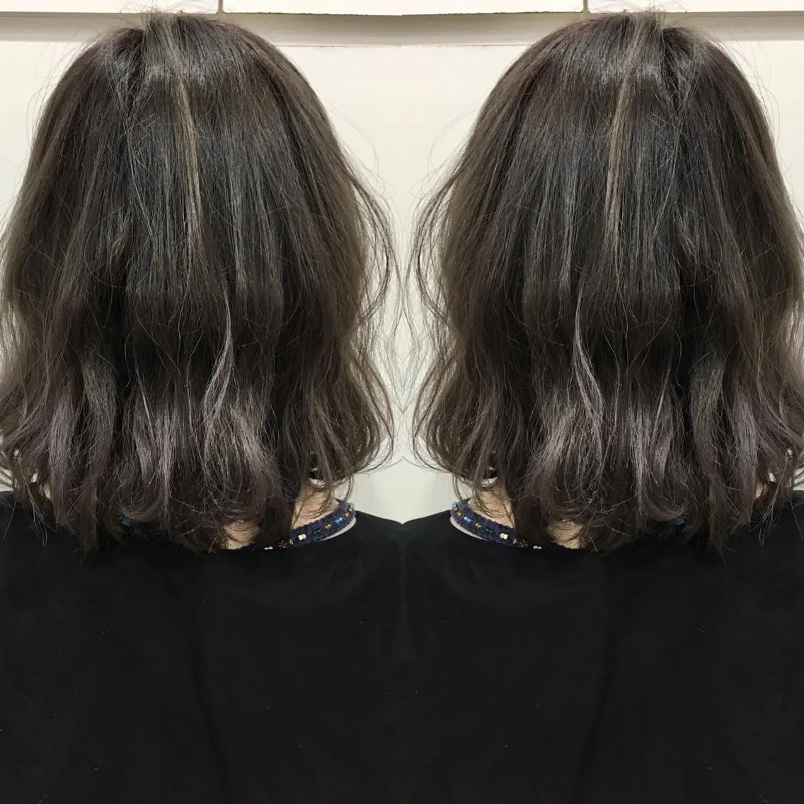 ミディアム カラー 寺内 紳悟のヘアスタイル