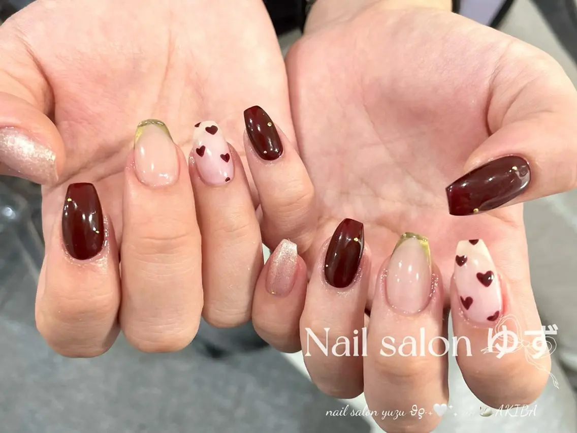 ネイル ハンドネイル MAKI💚💚💚 秋葉原.のネイルデザイン