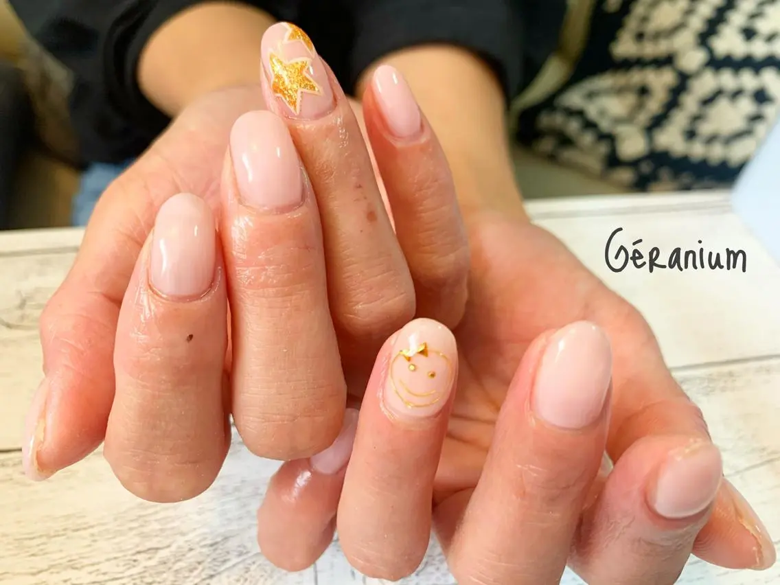 ネイル ハンドネイル GéRanium Harukaのネイルデザイン