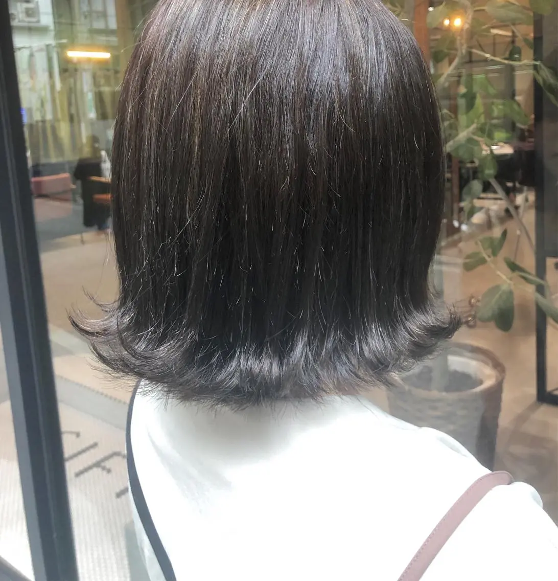 ショート ヘアカラー AKANE 【zina新宿】のヘアスタイル