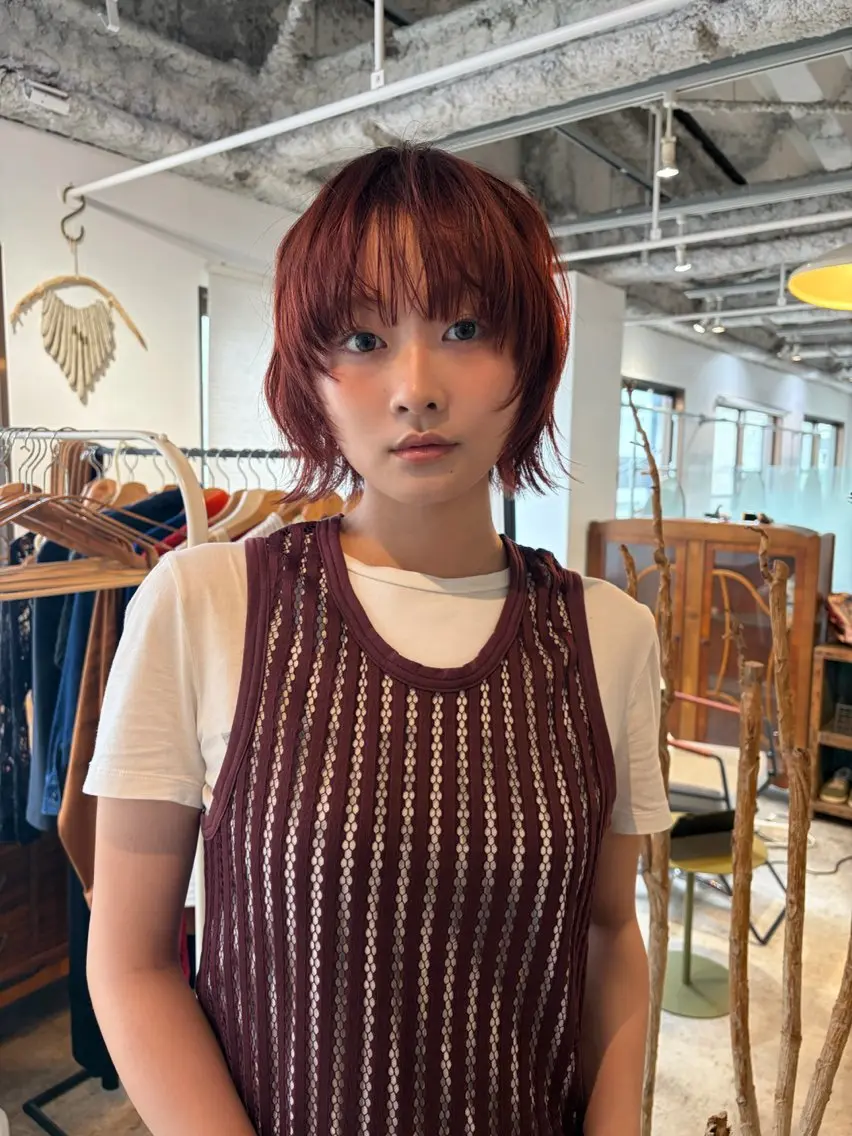 ミディアム カラー coco 🧬のヘアスタイル