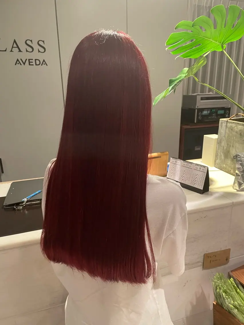 ロング カラー ブリーチ トリートメント 顔周りだけで垢抜ける /レイヤー/小池　祐のヘアスタイル