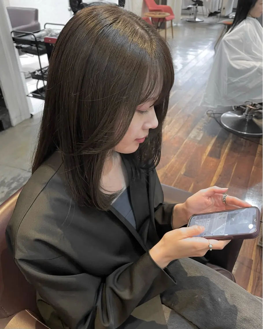 🍒カット+ツヤ感たっぷりカラー🍒の写真