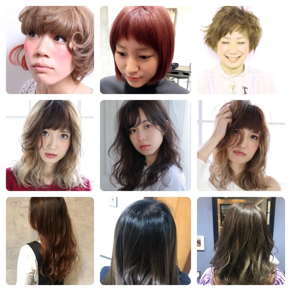ミディアム カラー カット ヘアカラー パーマ 縮毛矯正 トリートメント ヘッドスパ ヘアセット 髪質改善&ブリーチ 伊勢 祐一郎のヘアスタイル