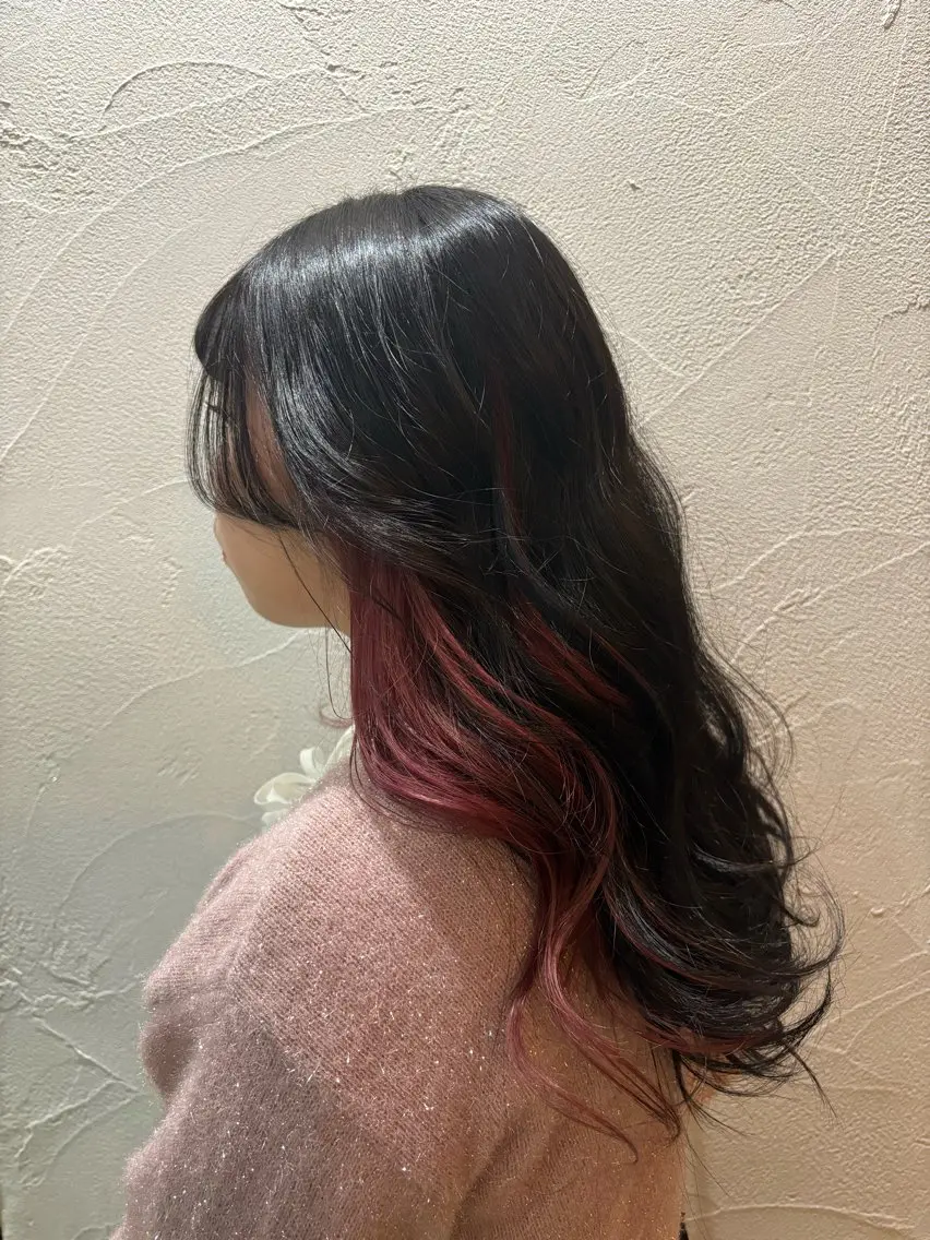 ロング カラー 中嶋心渚⌇透明感 カラー️🩵🎀‪のヘアスタイル
