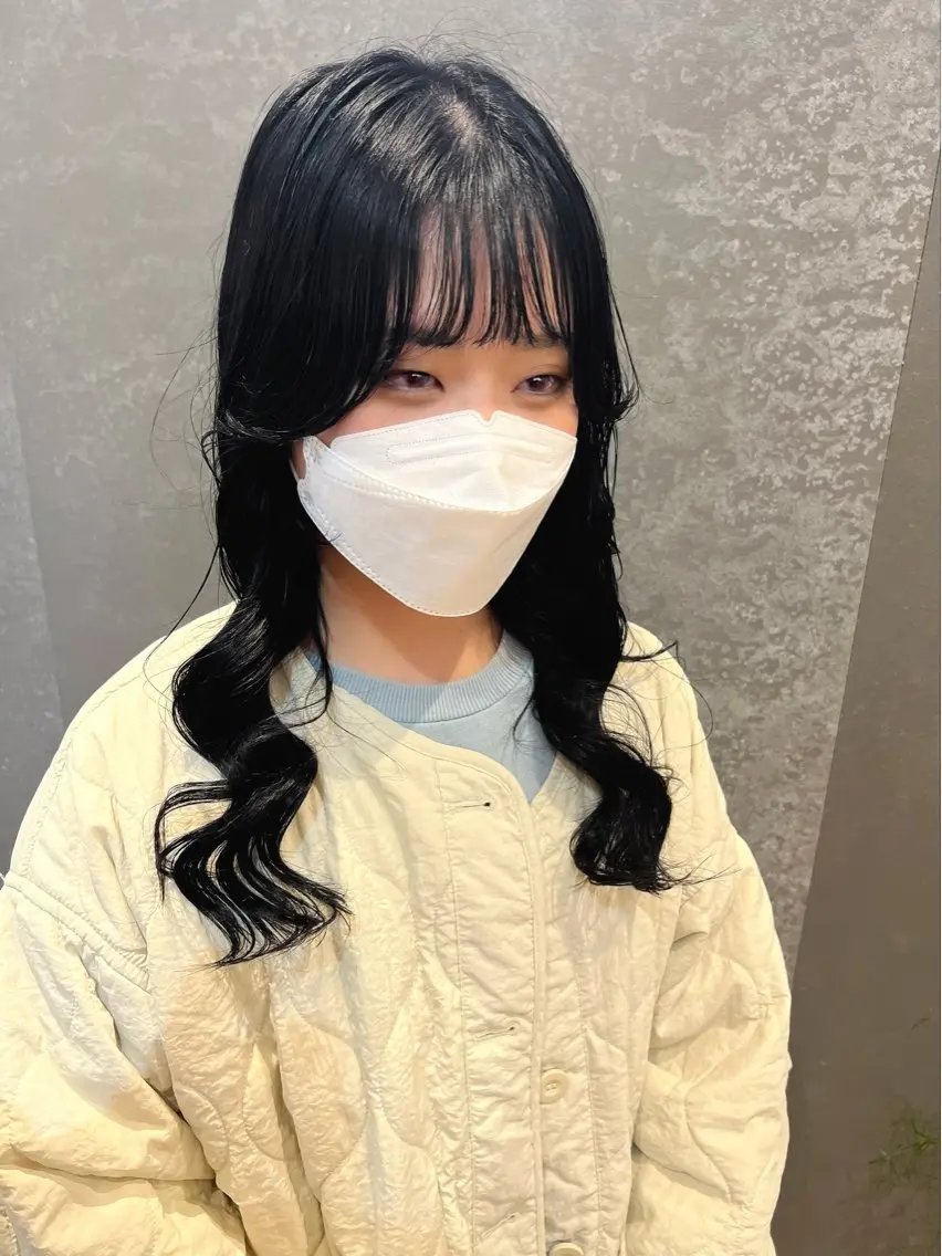 セミロング 韓国風ヘア 渡邊 恭汰のヘアスタイル