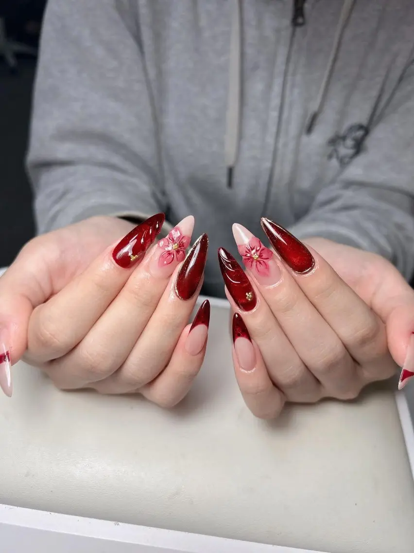 ネイル 韓国ネイル ワンホンネイル ハンドネイル Swan Nail Salonのネイルデザイン