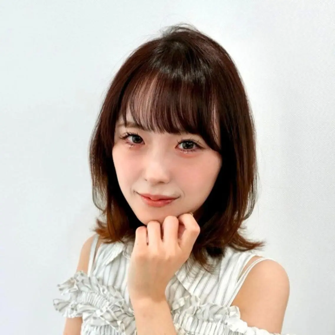 ミディアム カラー ブラウンカラー チョコレートブラウン ハイライトカラー ボブ ハイライト ❇️安達 優心❇️ レイヤー/艶髪特化のヘアスタイル