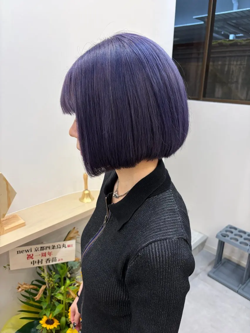 ショート トリートメント ヘアカラー トリートメント 髪質改善/縮毛矯正/ 艶カラー/登貴のヘアスタイル