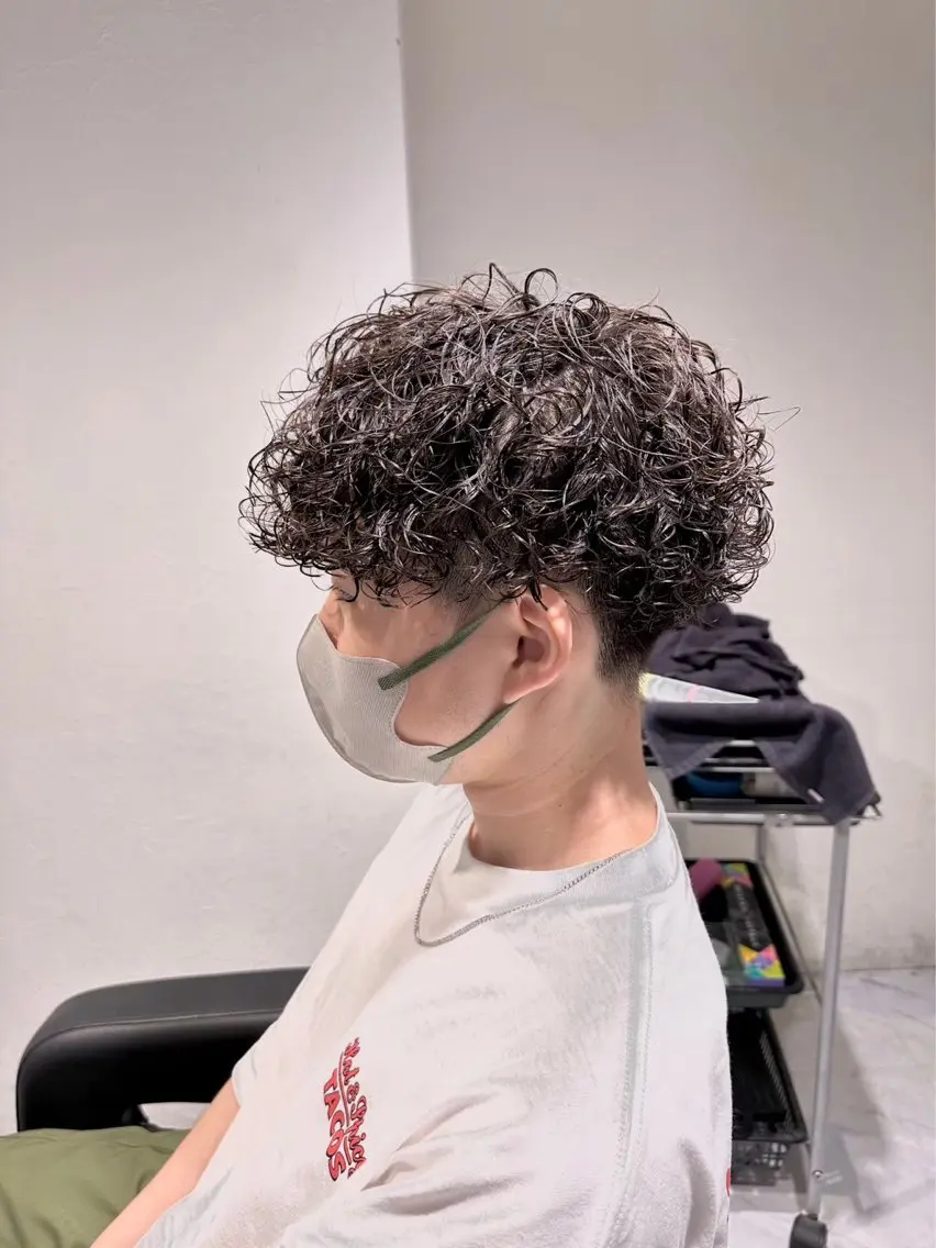 ショート パーマ メンズ ⚡️メンズ特化⚡️ RYUKIのヘアスタイル