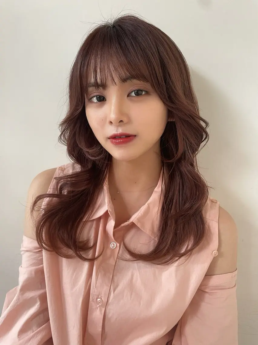ミディアム レイヤーカット ❤️ショートカット ・顔周りカット❤️のヘアスタイル