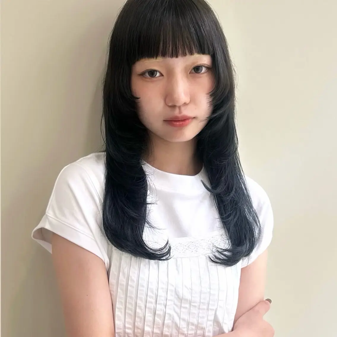 ロング カラー カット ヘアカラー hana/艶髪 /透明感カラー🪞のヘアスタイル