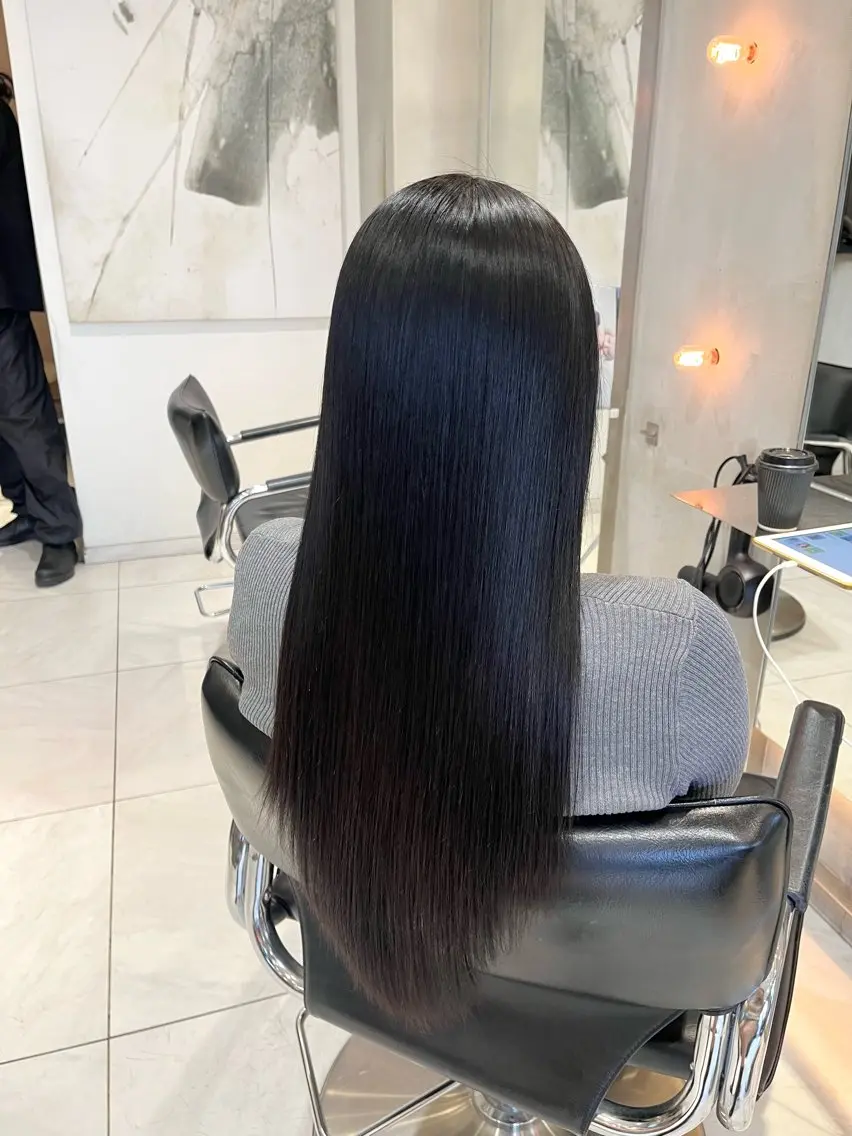 ロング カラー ロング ヘアカラー 縮毛矯正 トリートメント ヘッドスパ 🎀艶モテカラー🎀 彩季のヘアスタイル