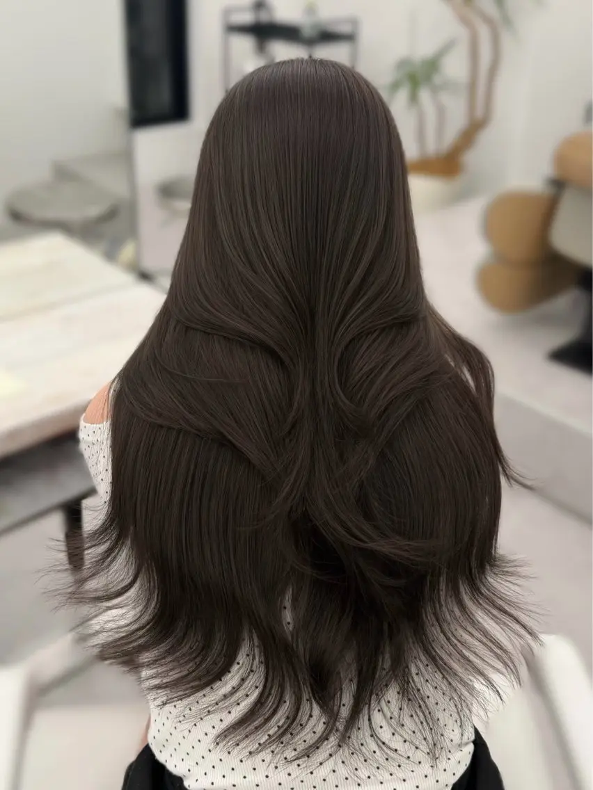 ロング なつき🎀韓国 styleのヘアスタイル