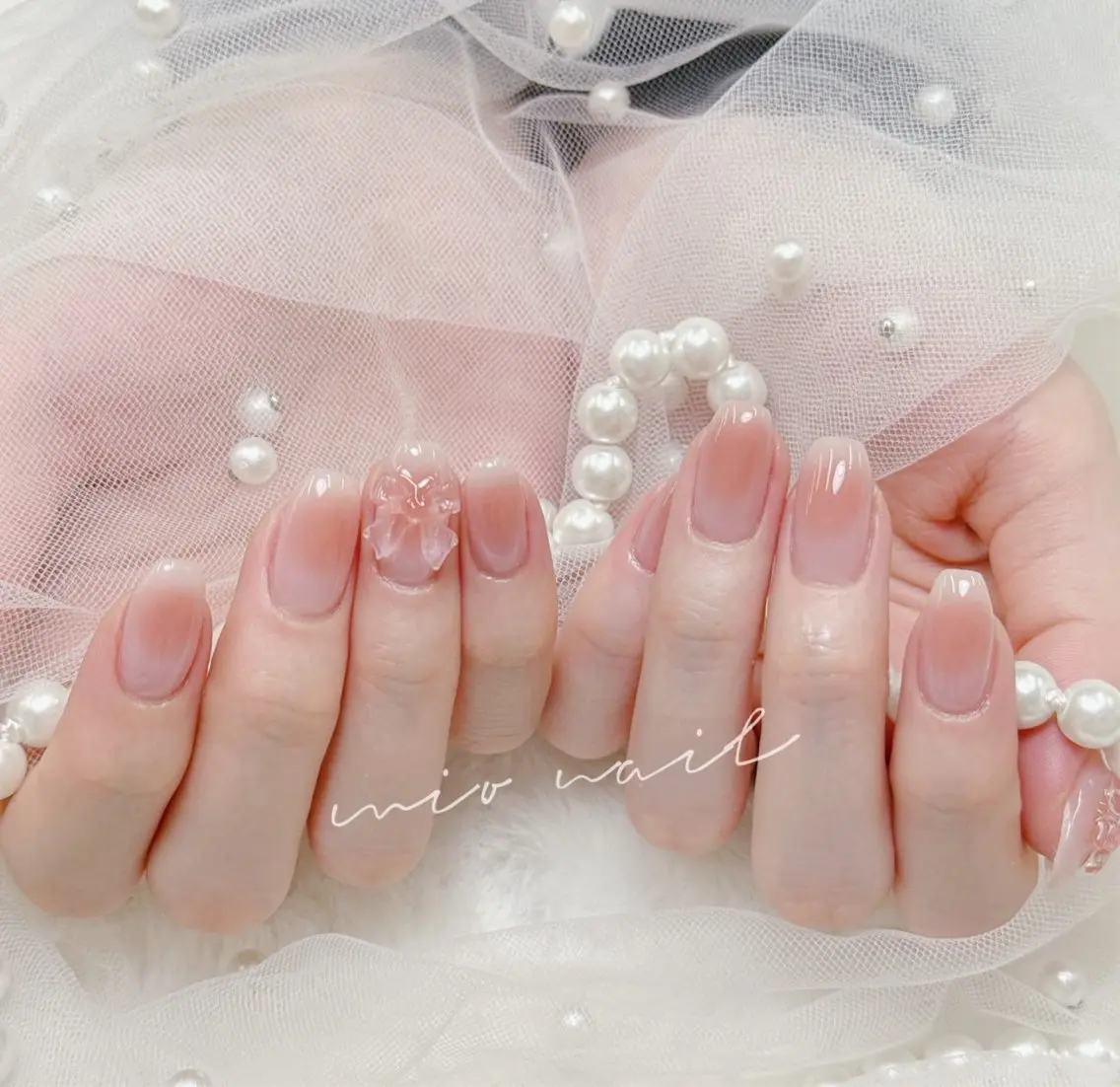 チークネイル(ベース色込み)【オフなし】の写真