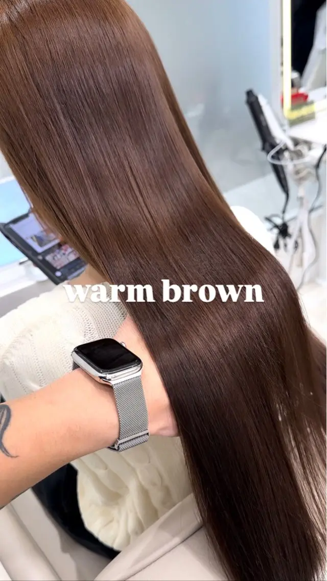 ロング カラー ダブルカラー🤍 髪質改善／原島のヘアスタイル