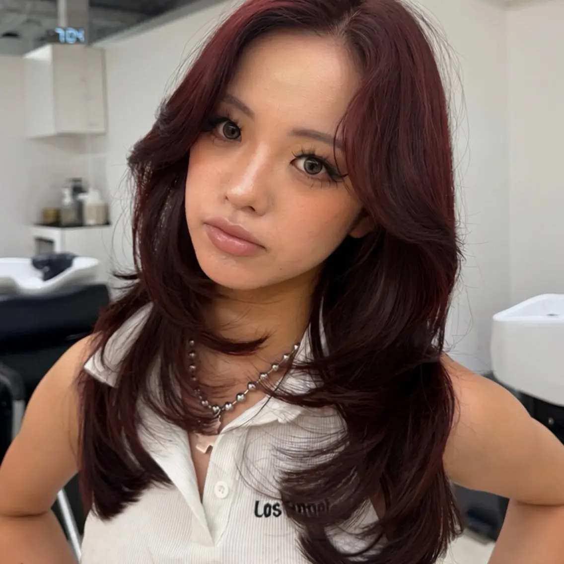 ロング カット ヘアカラー SHINO 渋谷/海外ヘア✨️のヘアスタイル