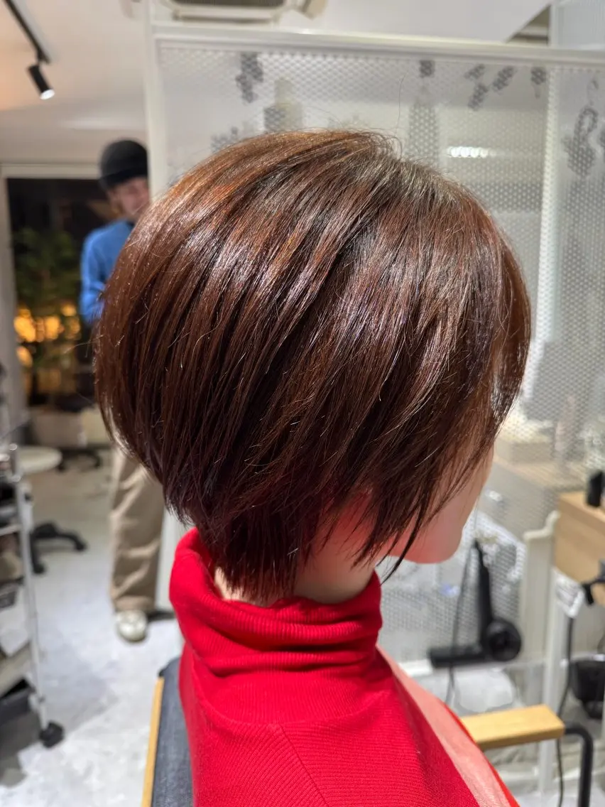 ショート くびれヘア ショートヘア Tummy's 岸本 圭吾のヘアスタイル