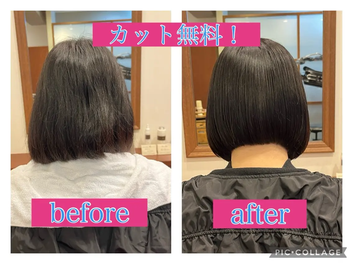 ショート ボブ ショートヘア カット無料 カット モデル募集中 網谷のヘアスタイル