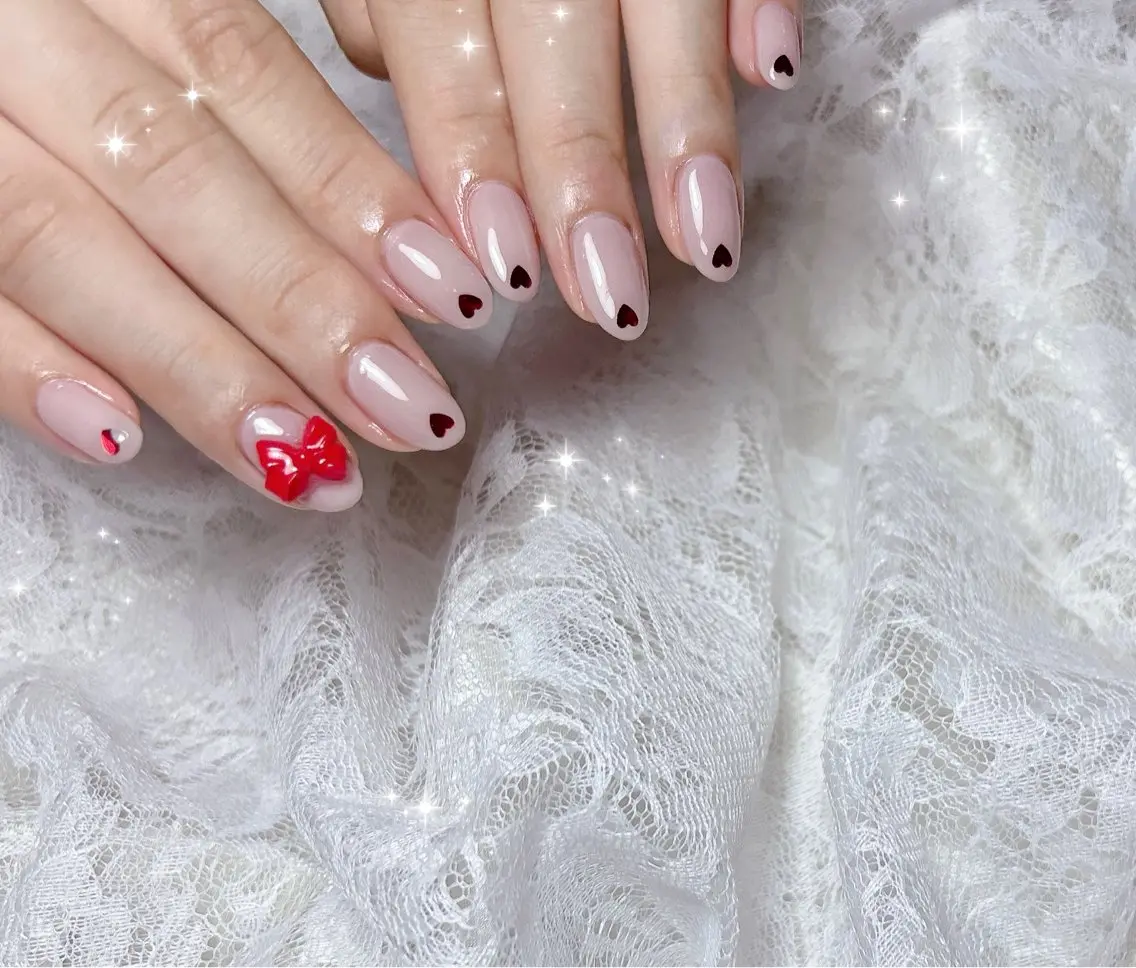 ネイル ハンドネイル FLARE NAIL フレアネイルのネイルデザイン