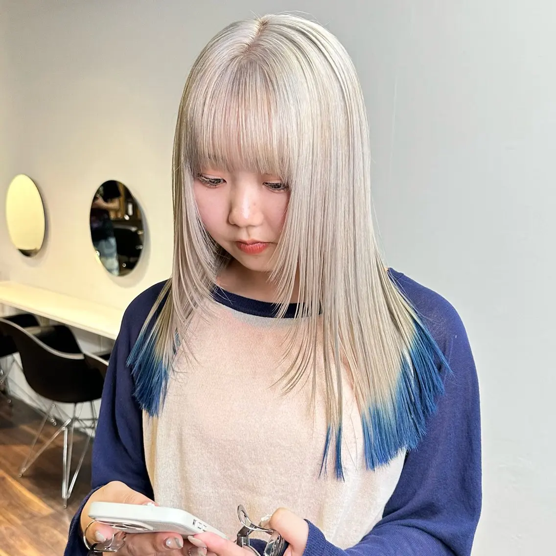 ロング メイ ☪️のヘアスタイル