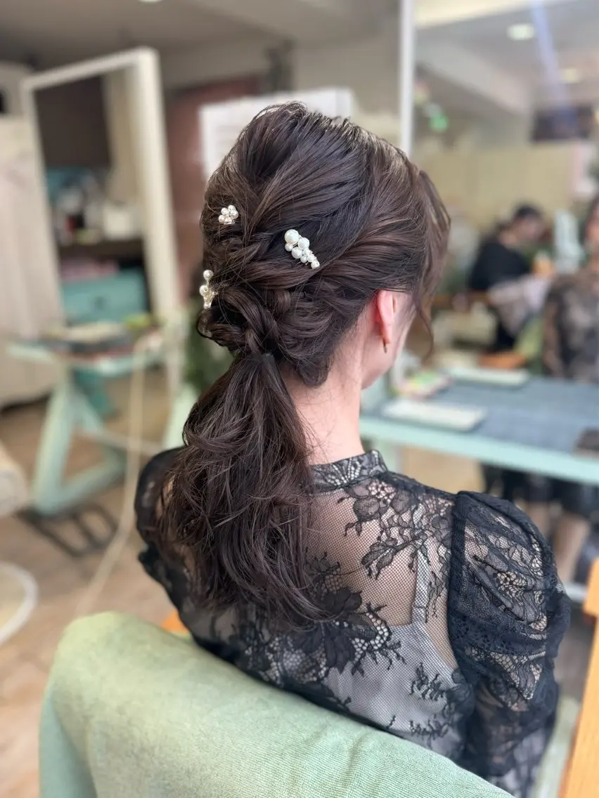 ヘアアレンジ 個室サロン🌼万希 ヘアケア/ヘッドスパのヘアスタイル