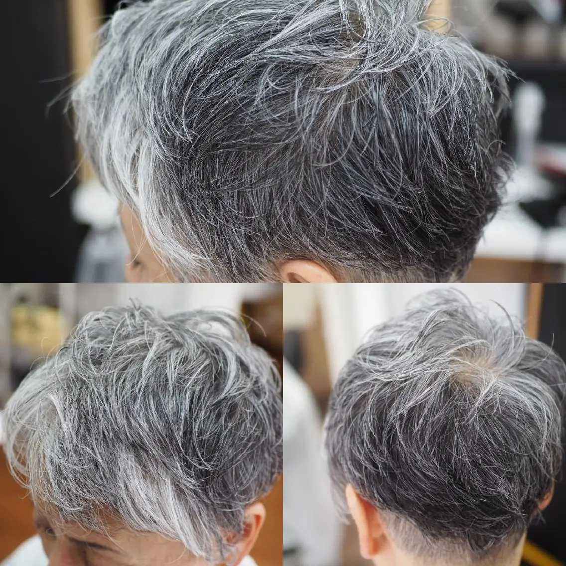 ショート カット 有沢 聡のヘアスタイル