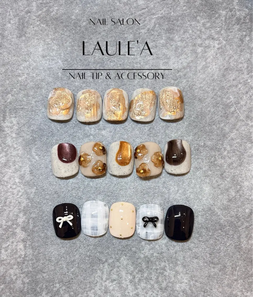 ネイル アートネイル ハンドネイル nailsalon Laule'aのネイルデザイン