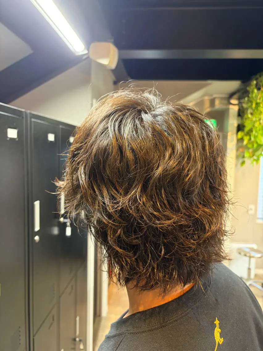 パーマ yusei .のヘアスタイル