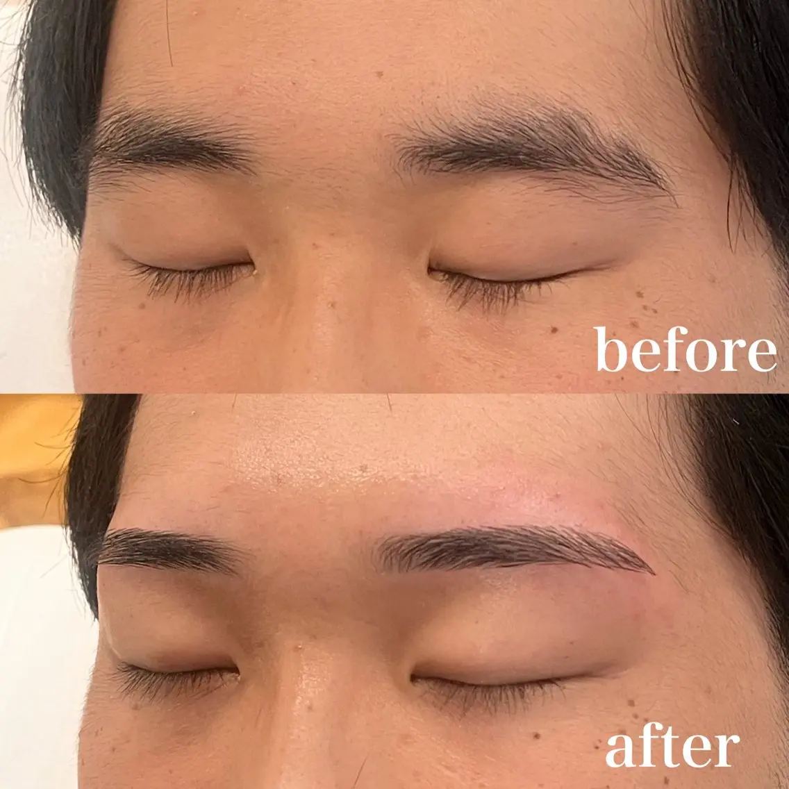 【メンズ限定 👔】美眉スタイリング(眉wax脱毛)の写真