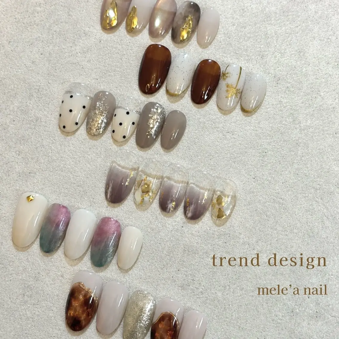 ネイル ハンドネイル Mika meléa nailのネイルデザイン