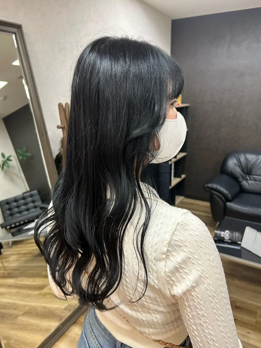 ロング カラー ヘアアレンジ レイヤー/インナー カラー🦋ルイのヘアスタイル