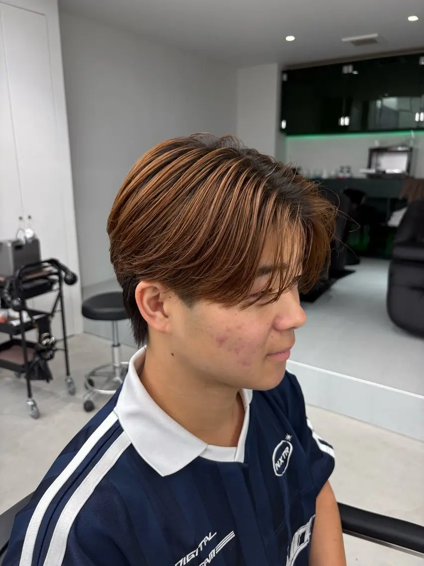 メンズ 縮毛矯正 メンズパーマ特化 sayoのヘアスタイル