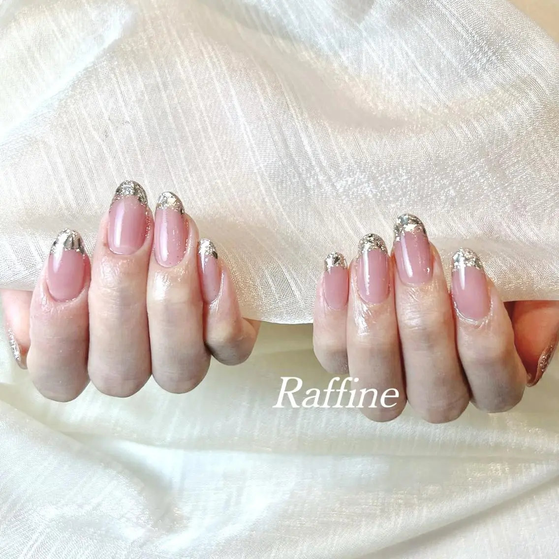 ネイル RAFFINE haru🦋🩵のネイルデザイン