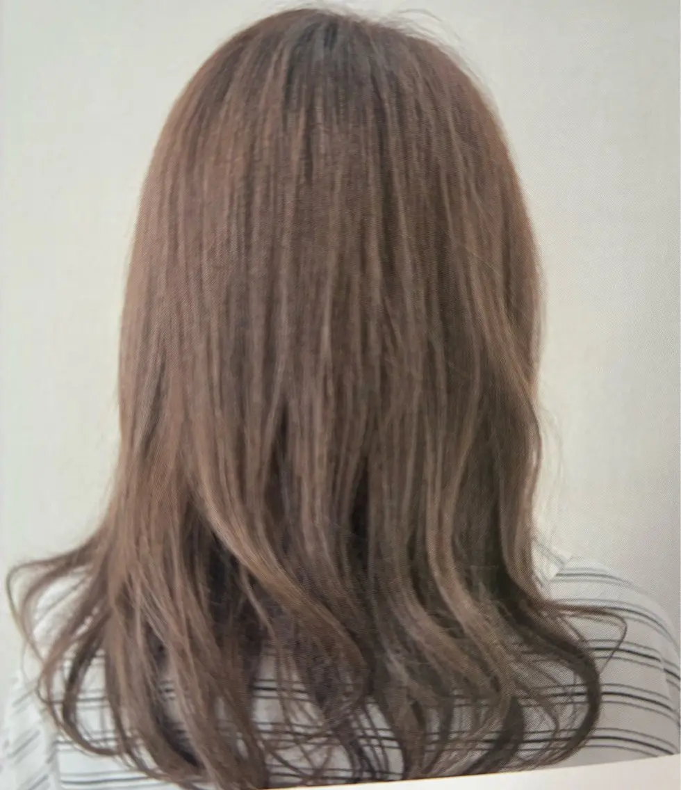 ロング カラー パーマ 金町美容室 お洒落roomルシアのヘアスタイル