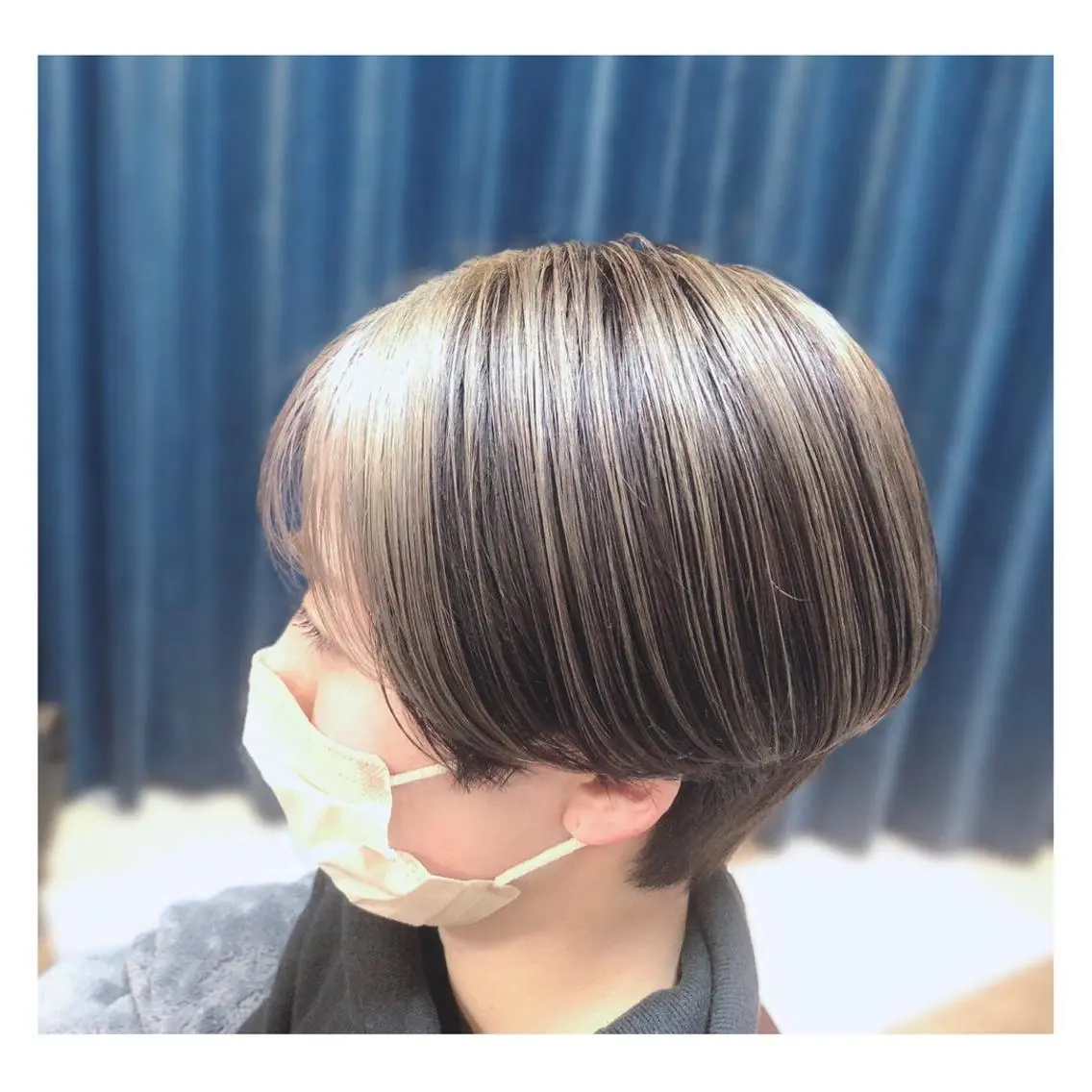 ショート カラー 中野 誠子のヘアスタイル