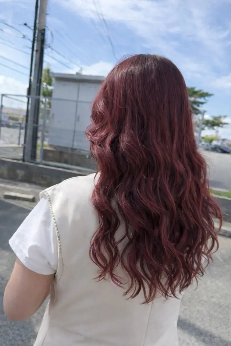 カラー＋トリートメントの写真
