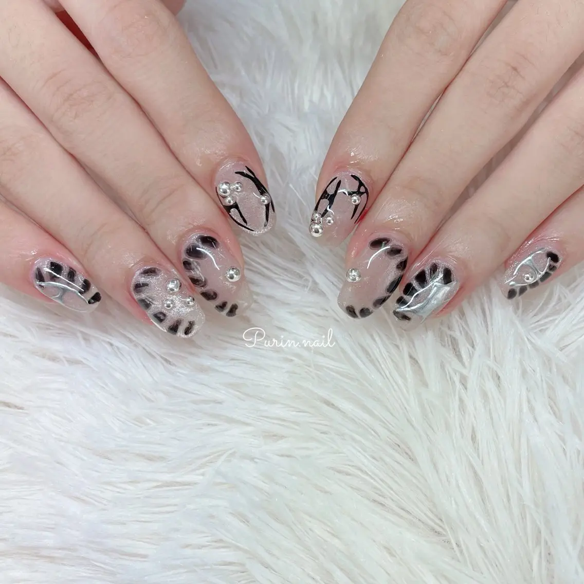 ネイル ハンドネイル Nails by Purin🍮のネイルデザイン