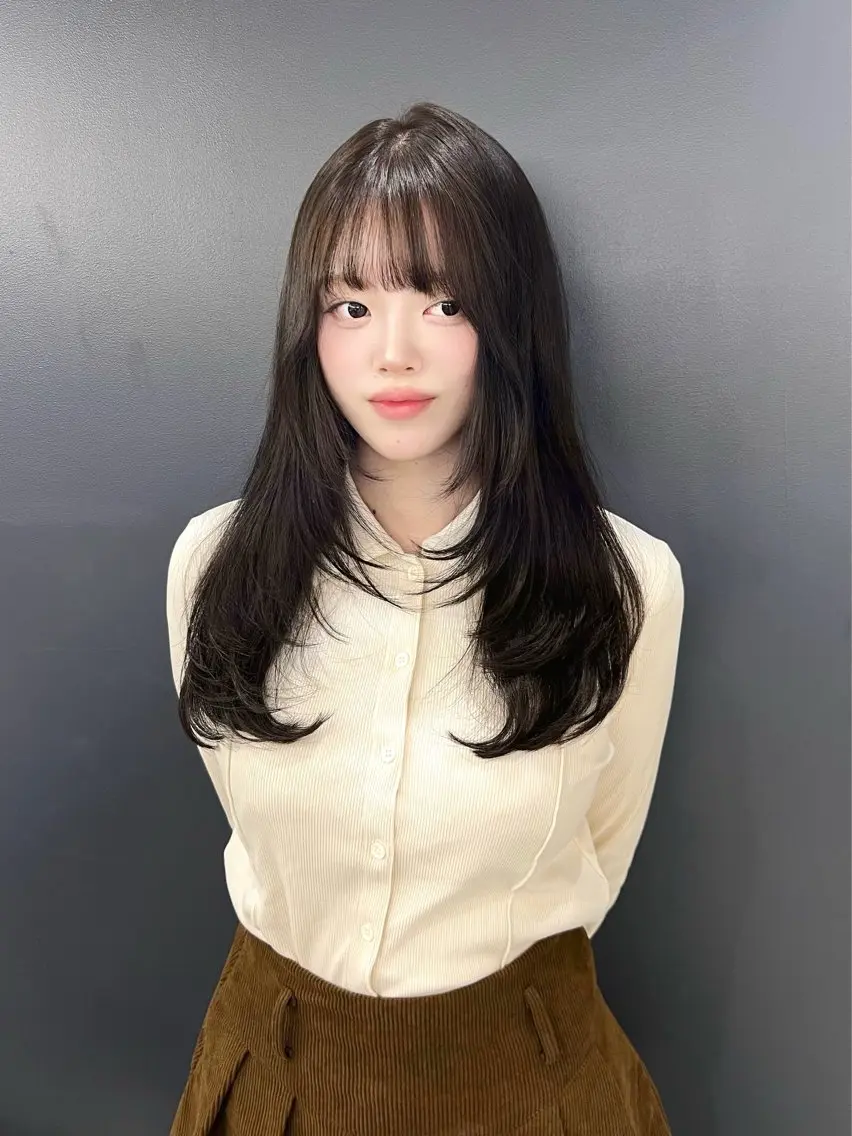 【リアル韓国オンニになれる🇰🇷💕】カット➕うる艶5step内部補修トリートメントの写真