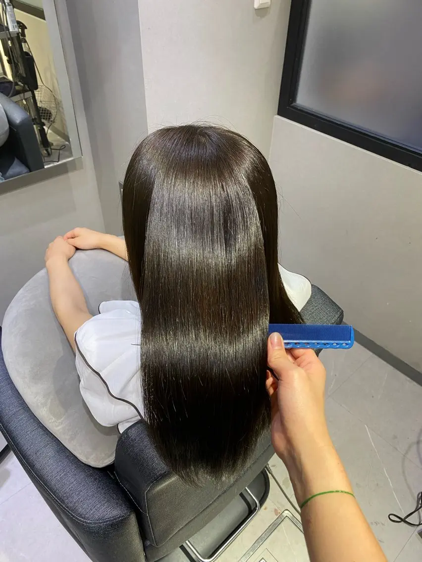 セミロング トリートメント ヘアカラー トリートメント 🫧髪質改善 🌼きさき🌼のヘアスタイル
