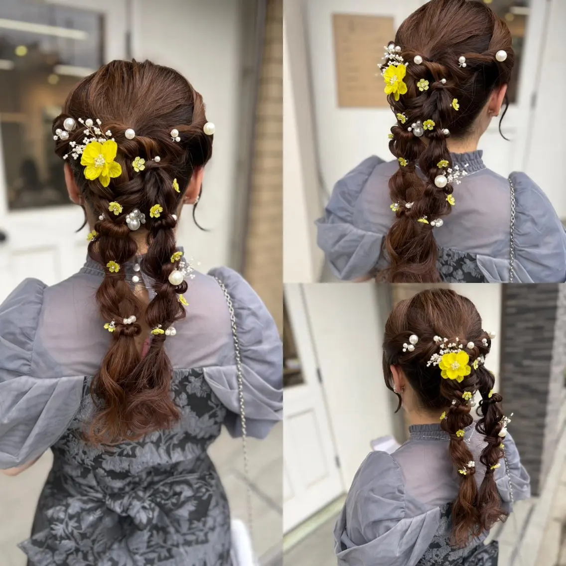 ロング ヘアアレンジ ヘアセット 美髪× ヘアセット✨Araiのヘアスタイル