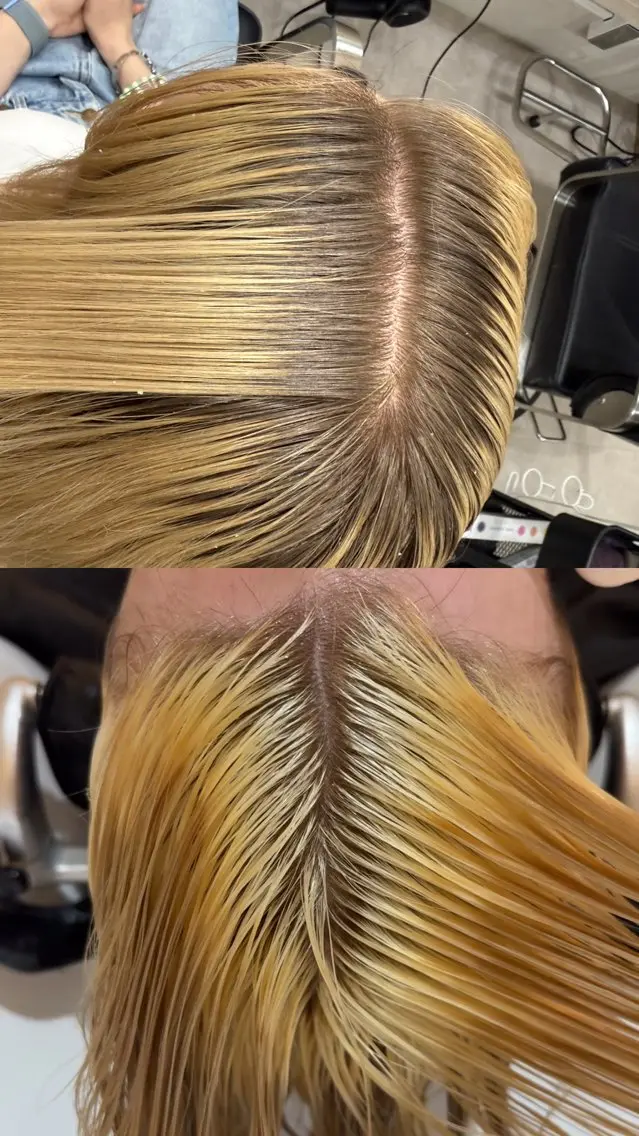 カラー ヘアカラー C H i R iのヘアスタイル