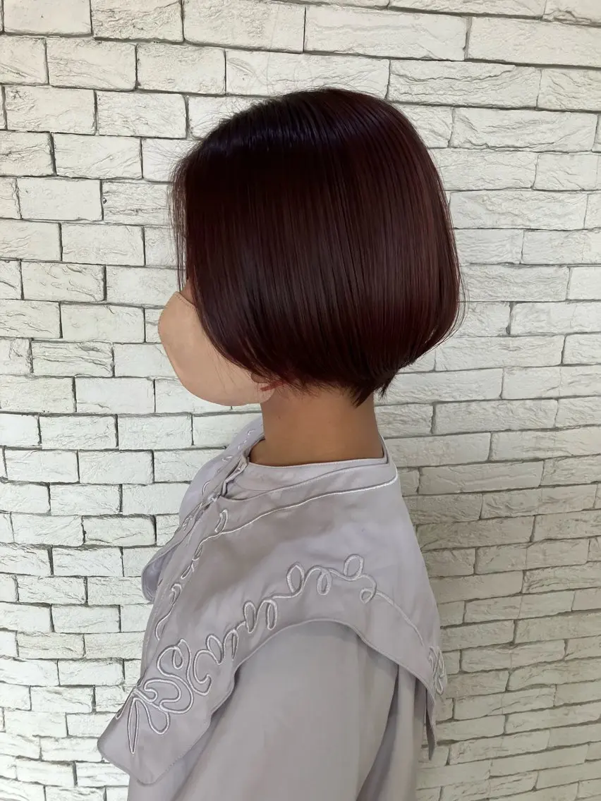 ショート マール公式 ジュニアスタイリストのヘアスタイル