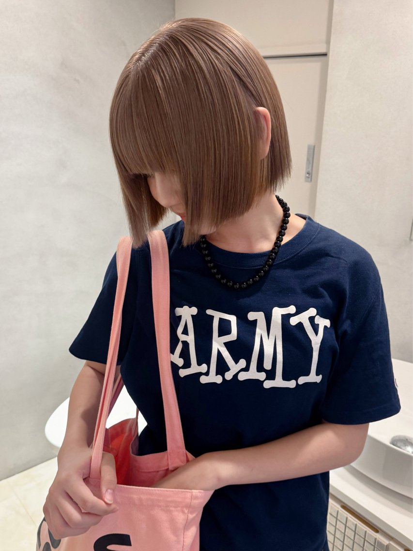 ショート ボブ も えのヘアスタイル